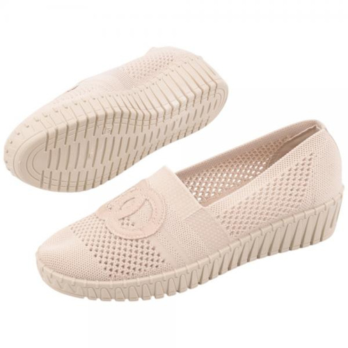Balerinki damskie F44-10.BEIGE (36/41,12par)