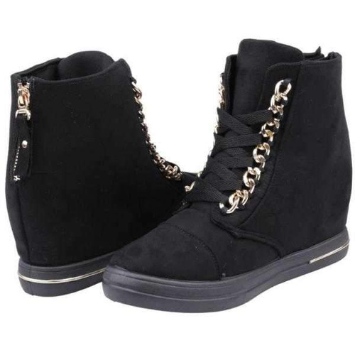 Botki damskie R193-2.BLACK/GOLD (36/40,8par)