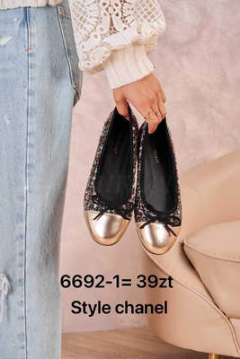 Balerinki damskie 7A6692-1.BLACK (36/41,12par)