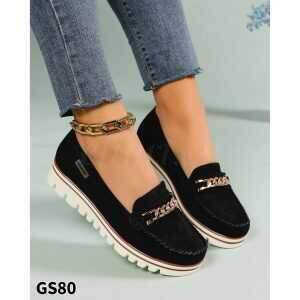 Półbuty damskie  7AGS80.BLACK  (36/41,12par)