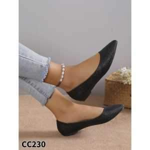 Balerinki damskie CC230.BLACK (36/41,12par)
