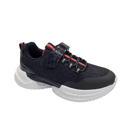 Buty sportowe chłopięce 5AEC252.BLACK/WATER/RED (32/37,12par)