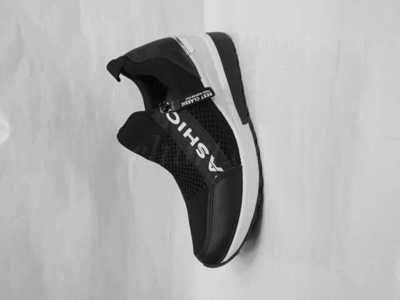 Buty sportowe damskie 7AAF2021.BLACK (36/41 12par)