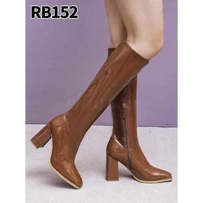 Kozaki damskie 7ARB152.BROWN Ocieplane (36/41,12par)