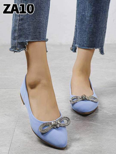 Balerinki damskie 7AZA10.L.BLUE (36/41,12par)