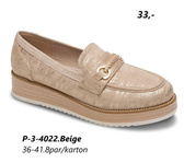 Półbuty damskie 3-4022.BEIGE (36/41,8par)