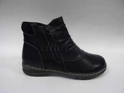 Botki damskie 7A9676D-1.BLACK (38/43,12par)