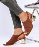 Sandały damskie 7AM537.BROWN (36/41,12par)