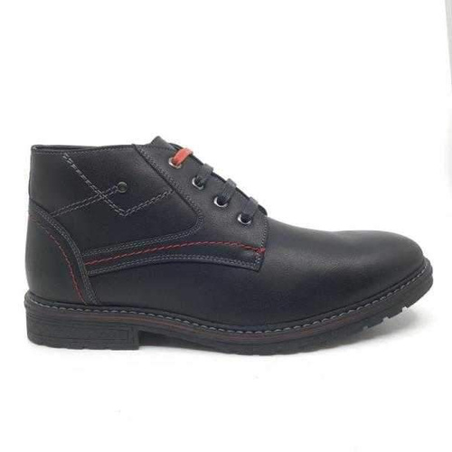 Trzewiki męskie 9AA2191-12.BLACK/RED (41/46,8par)