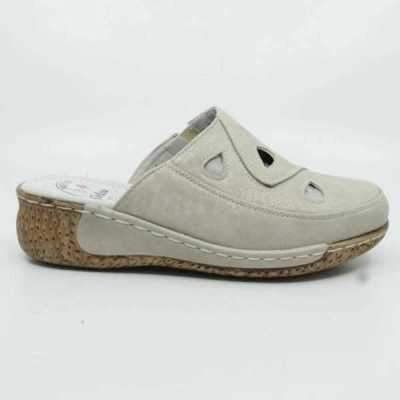 Klapki damskie KS15AM-3.BEIGE (36/41,8par)