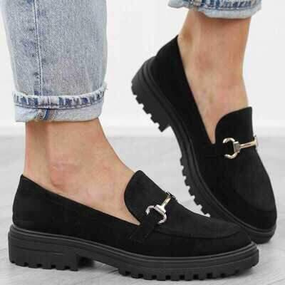 Półbuty damskie YL199.BLACK (36/41,12par)