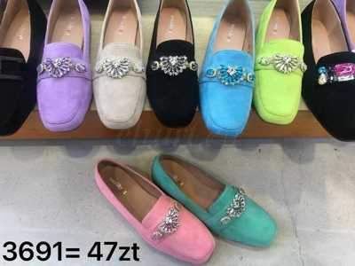 Balerinki damskie 7A3697.KOLORDOWYBORU (36/41,12par)