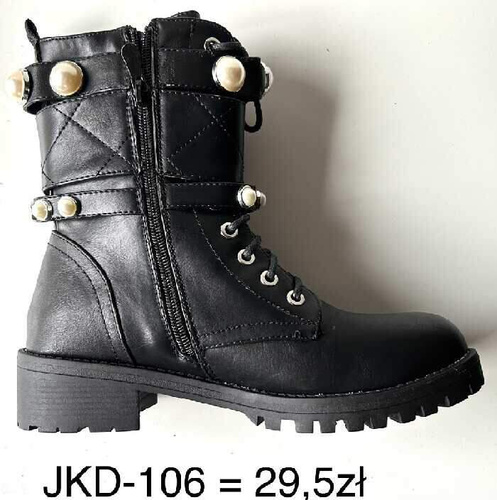 Botki damskie 7AJKD-106.BLACK (36/41,12par)