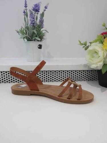 Sandały damskie 7A11-45.CAMEL (36/41,12par)