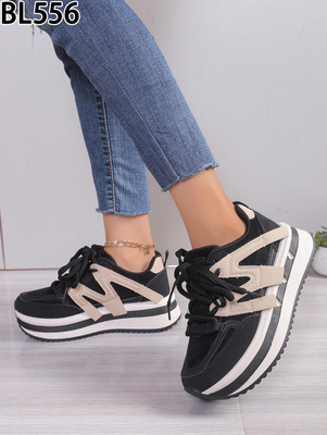 Buty sportowe damskie BL556.BLACK (36/41,12par)