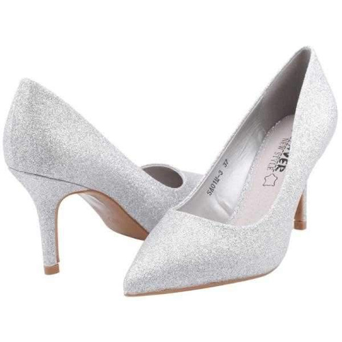 Szpilki damskie 7ASA01M-3.SILVER (36/41,12par)