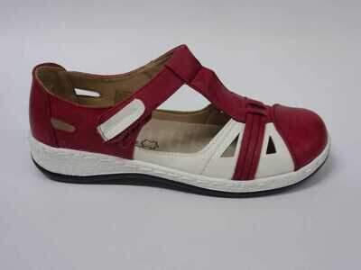 Balerinki damskie 7A9762-4.RED (37/42,12par)