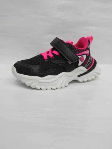 Buty sportowe dziewczęce 3AL601.BLACK/PEACH (26/31,12par)