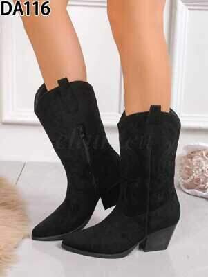 Kozaki damskie DA116.BLACK (36/41,12par)