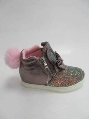 Botki dziewczęce 5AR98AC-4.GREY (29/36,8par)