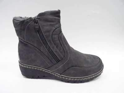 Botki damskie 7A022-3.GREY (37/42,12par)