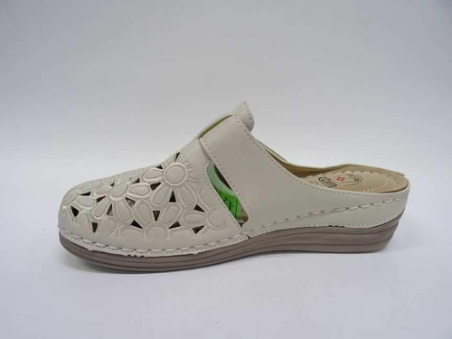Klapki damskie 7A6928-3.BEIGE (36/41,12par)