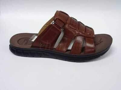 Klapki męskie 9A8817.BROWN (40/45,12par)