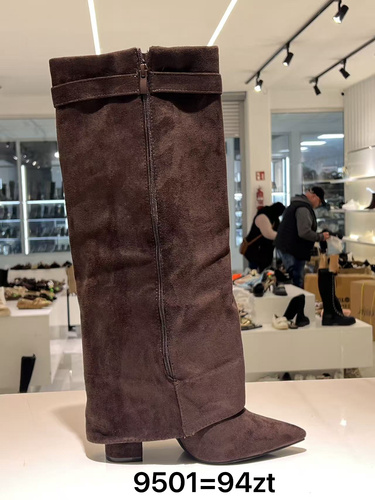 Kozaki damskie 7A9501.BROWN (36/41,12par)