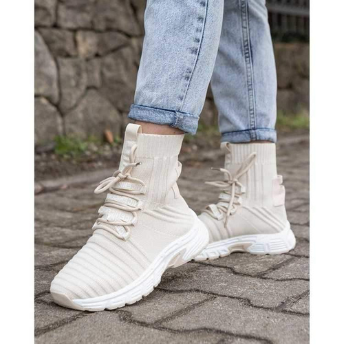Buty sportowe damskie LA193.BEIGE (36/41,12par)