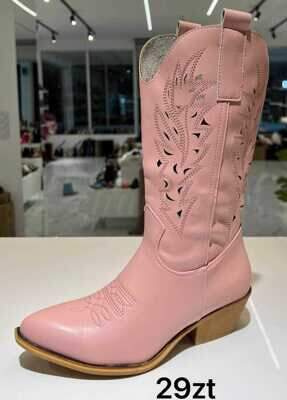 Kozaki damskie 7AN22-8.PINK (36/41,12par)