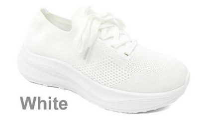 Buty sportowe damskie G25-2.WHITE (36/41,12par)