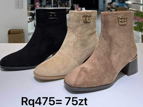 Botki damskie 7ARQ475.KOLORDOWYBORU (36/41,12par)