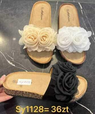 Klapki damskie 7ASY1128.KOLORDOWYBORU (36/41,12par)