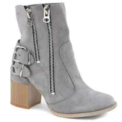 Botki damskie A5710-26.GREY (36/41,12par)