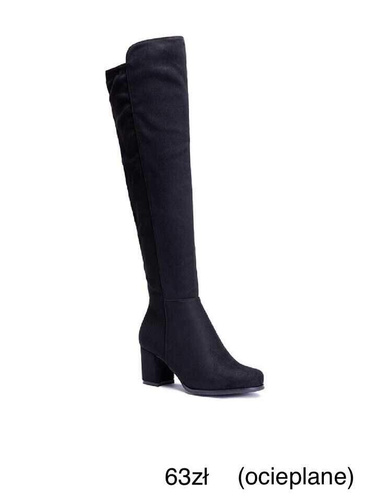Kozaki damskie LH71.BLACK (36/41,12par)