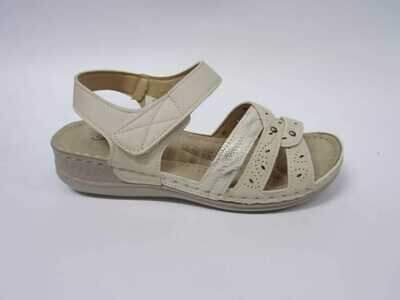 Sandały damskie 7A21002-4.BEIGE (36/41,12par)