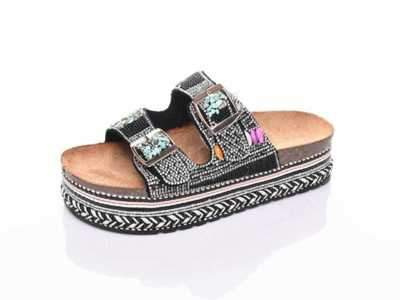 Klapki damskie 7AXZ501.BLACK (36/41,12par)