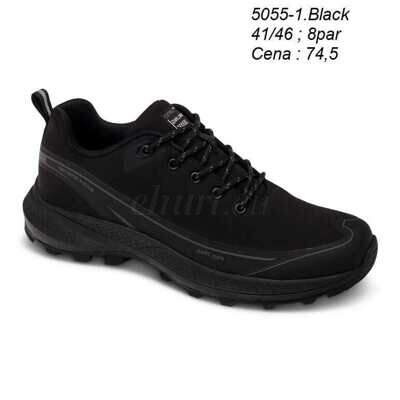 Buty sportowe męskie 9A5055-1.BLACK (41/46,8par)