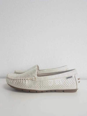 Balerinki damskie 7AHH700-19.WHITE (36/41,12par)