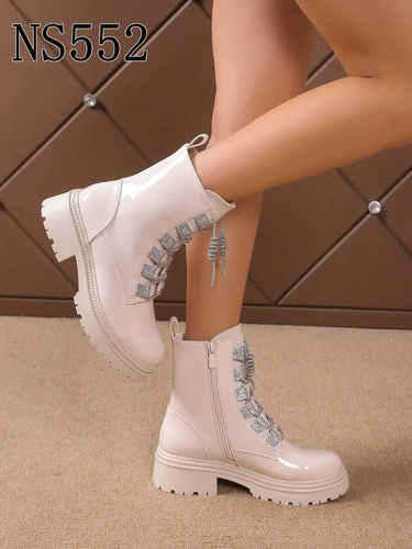 Botki damskie ocieplane NS552.BEIGE (36/41,12par)