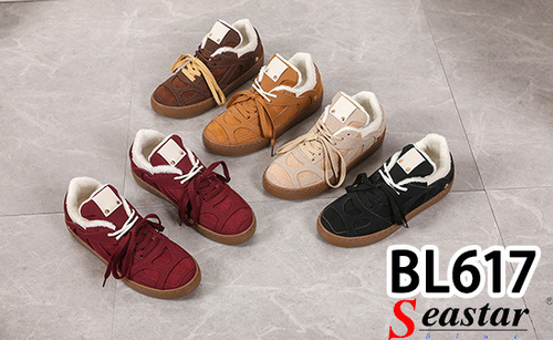 Buty sportowe damskie 7ABL617.CAMEL (36/41,12par)