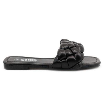 Klapki damskie DH20-1.BLACK (36/41,12par)