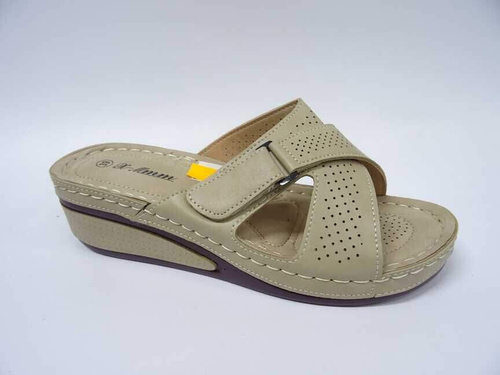Klapki damskie 7AQ3151.BEIGE (36/41,12par)