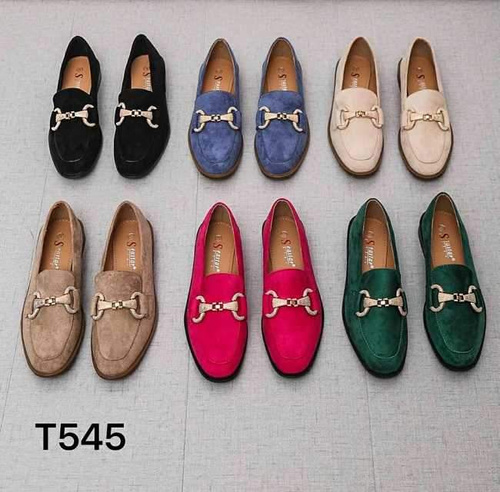 Balerinki damskie 7AT545.BEIGE (36/41,12par)