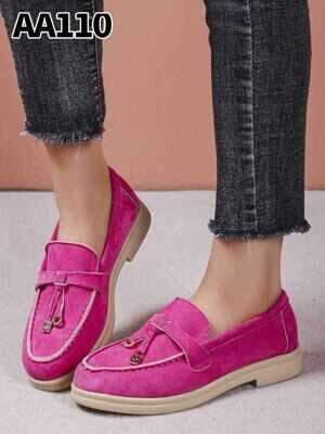 Balerinki damskie 7AAA110.FUSHIA (36/41,12par)