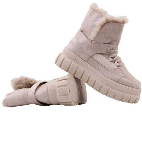 Botki damskie RM107-2.BEIGE (36/41,8par)