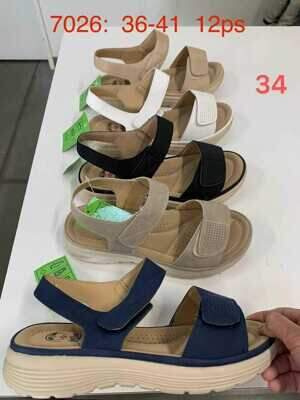 Sandały damskie 7A7026.KOLORDOWYBORU (36/41,12par)