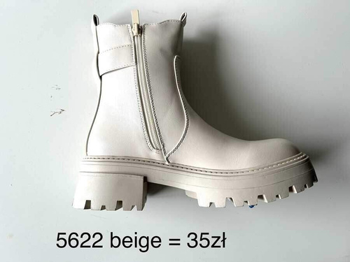 Botki damskie 7A5622.BEIGE (36/41,12par)