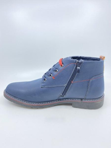 Trzewiki męskie A20168-8.BLUE/RED (41/46,8par)