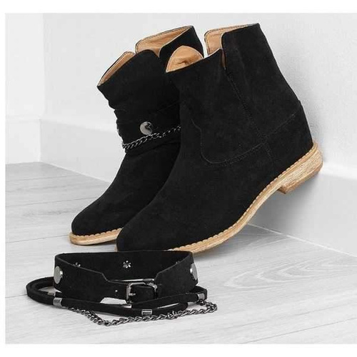 Botki damskie 7AA3705.BLACK (36/41,12par)